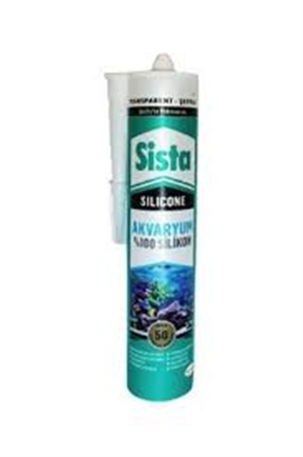 SİSTA AKVARYUM SİLİKON ŞEFFAF
